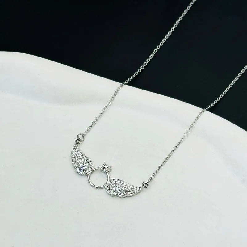 Serenity wings necklace