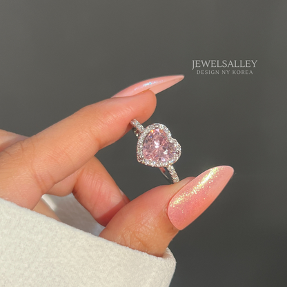 Pink Zirconia Ring