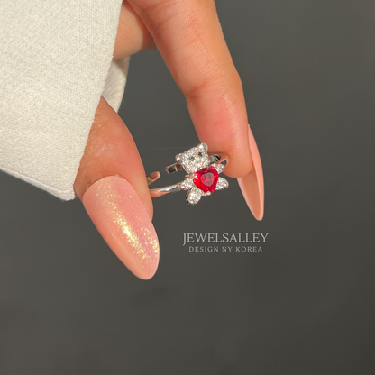 Red Teddy Ring