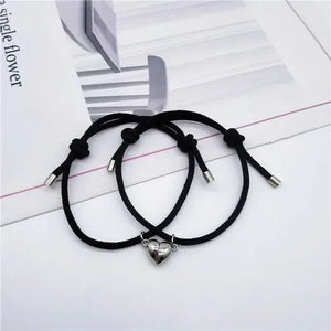 black magnetic bracelets pack of 2