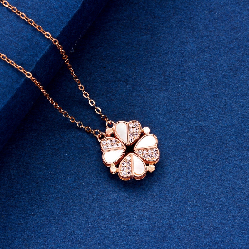 Four Heart Necklace