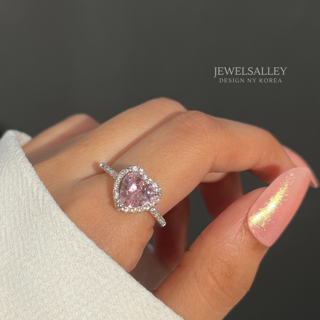 Pink Zirconia Ring