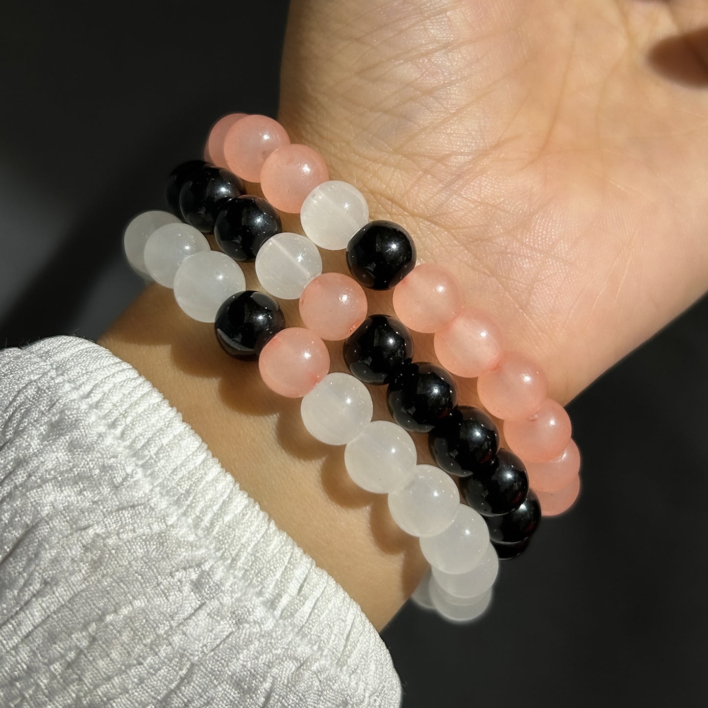 Trio Beads Bracelet (Pack Of 3)