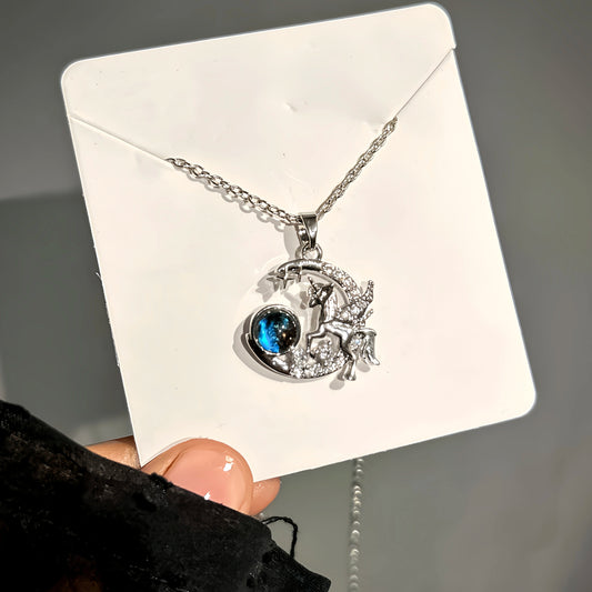 Unicorn  Moon Necklace