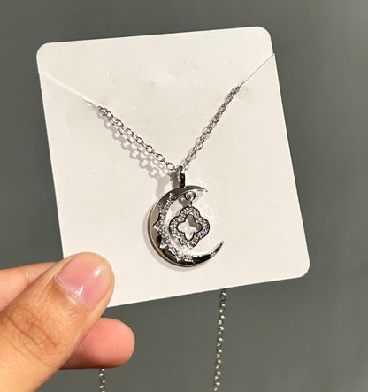 Moon Star necklace (Anti Tarnish)