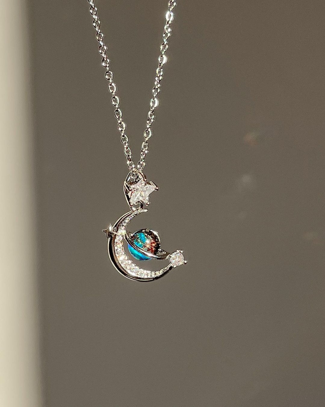 Blue Moon necklace