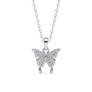 Fairy butterfly necklace