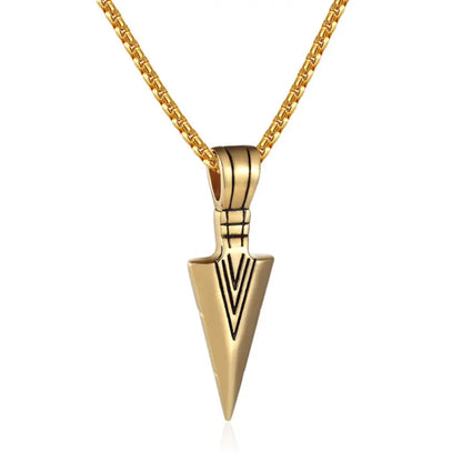 Trendy Arrow mens necklace