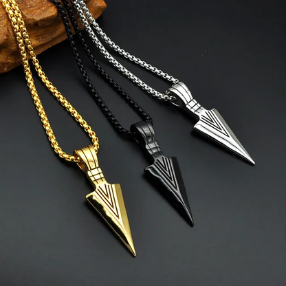 Trendy Arrow mens necklace