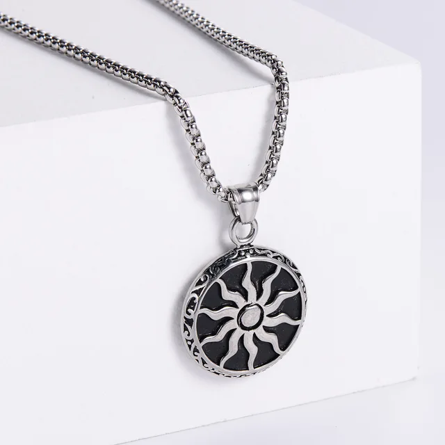 Round sun pendant