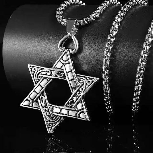 Hexagram star pendant