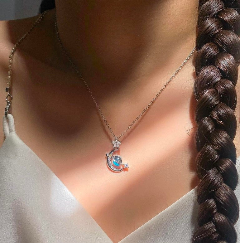 Blue Moon necklace