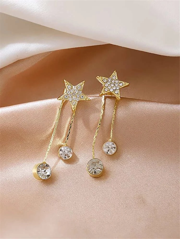 Star Drop Earrings