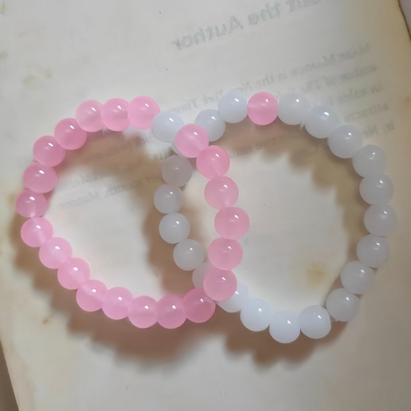 Chunky pink pearl bracelets | Pink pearl bracelet, Pink pearl, Pearl  bracelet