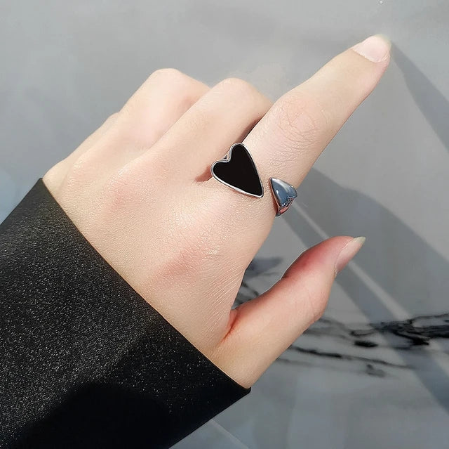nuoro fashion love heart finger ring| Alibaba.com